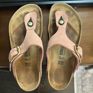 Birkenstock GIZEH BIG BUCKLE in Soft Blush